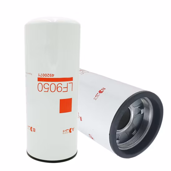 für Lf9050 P554560 3101870 10003928 4460206 Fleetguard Generatoren Einheit Dedizierter Ölfilter Kraftstofffilter Baggerzubehör